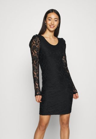 Damen Kleider | ONLY ONLPOULA DRESS - Etuikleid - black/schwarz - VS40760